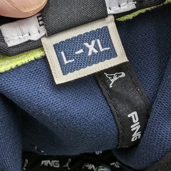 Ping Sensorcool Flexfit Hat L-XL Blue - Picture 8 of 9